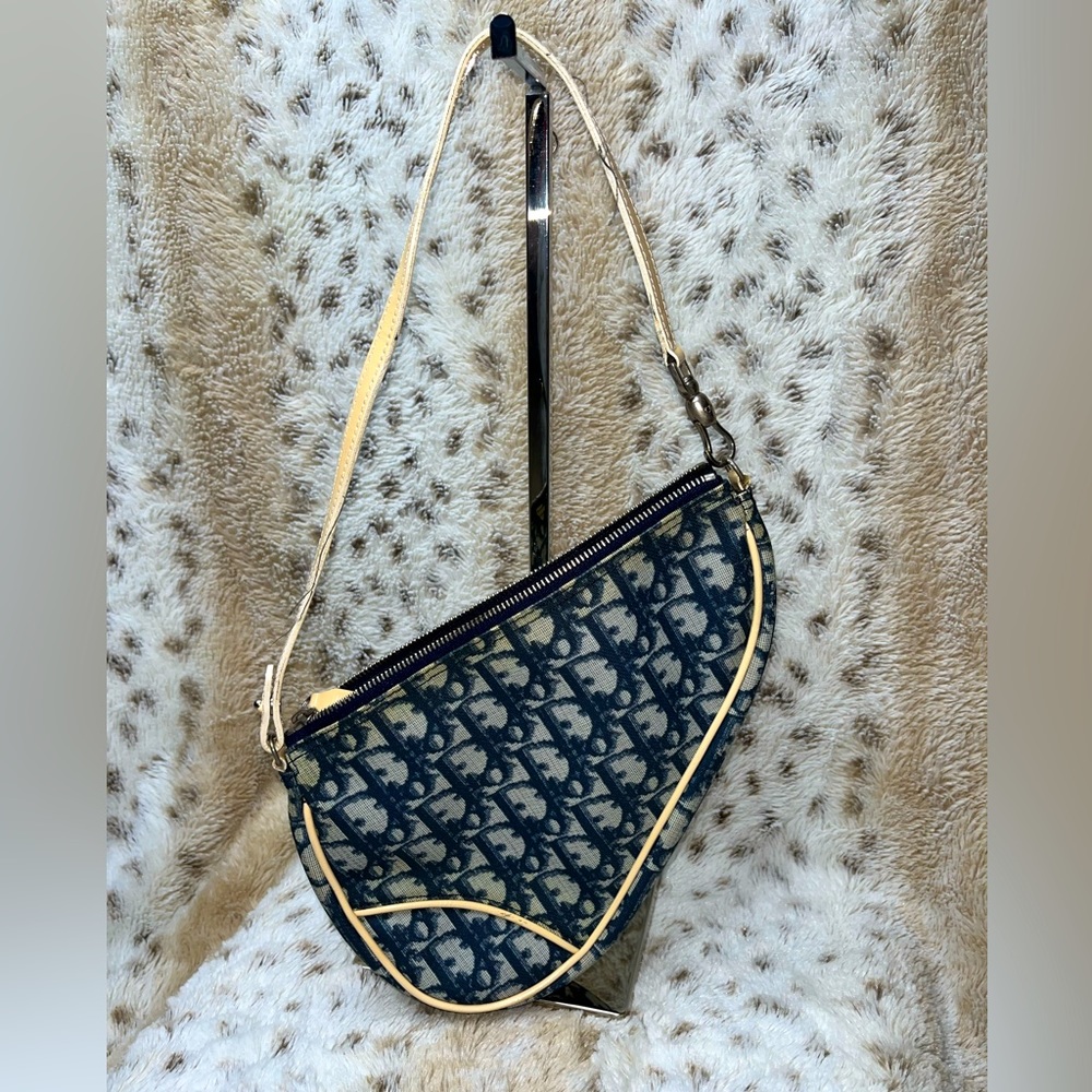 Vintage Christian Dior Saddle Trotter bag